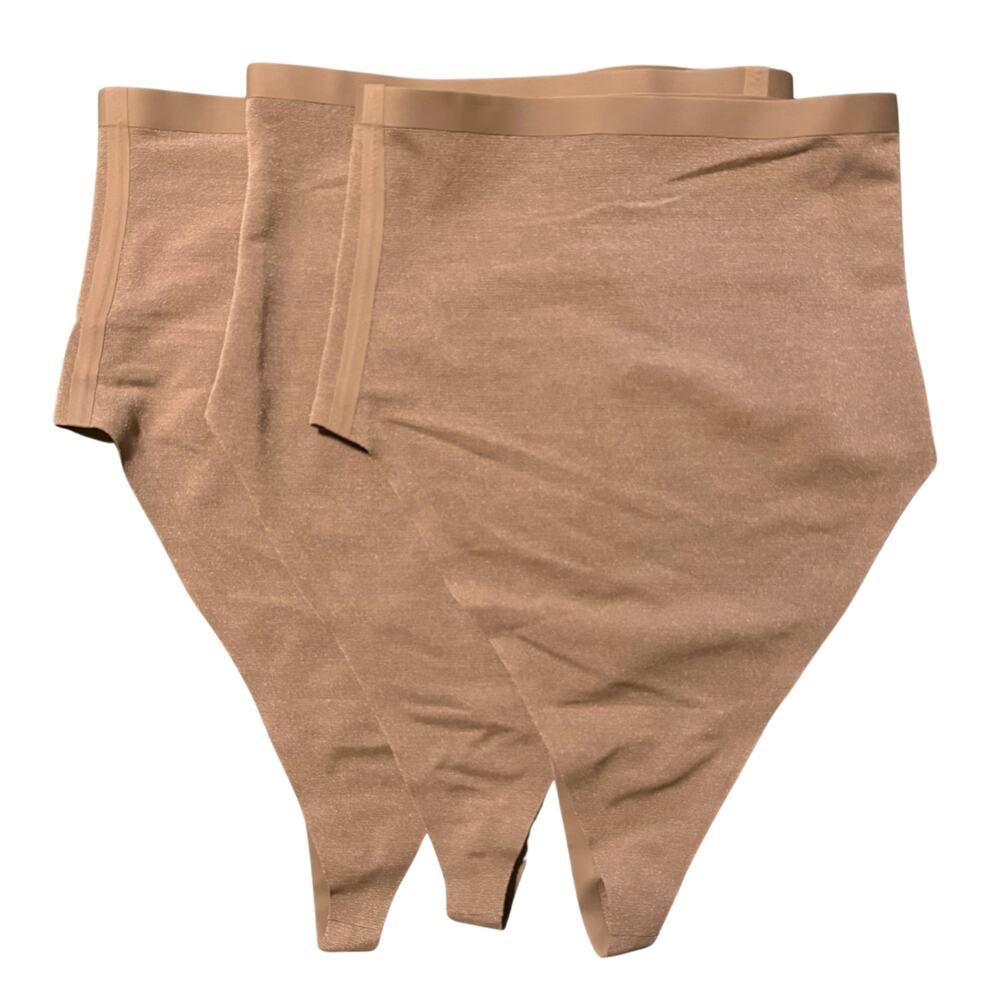 SKIMS Sheer Sculpt High-Waist Thong 3-Pack – Size XS – NWT – Sienna